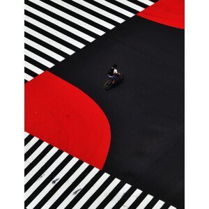 Umělecká fotografie Along a road, Keisuke Ikeda, (30 x 40 cm)