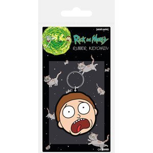 Klíčenka Rick and Morty - Morty Terrified Face