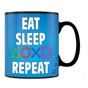 Hrnek Playstation - Eat Sleep Repeat
