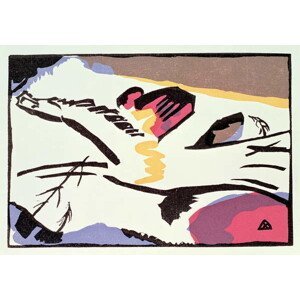 Wassily Kandinsky - Obrazová reprodukce Horse, from 'Der Blaue Reiter', 1911, (40 x 26.7 cm)