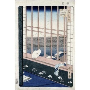 Ando or Utagawa Hiroshige - Obrazová reprodukce Asakusa Rice Fields during the festival of the Cock, (26.7 x 40 cm)