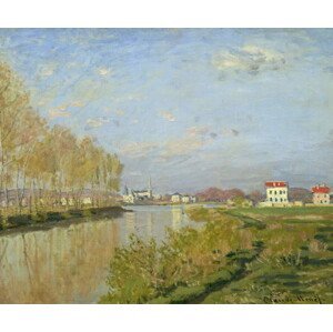 Claude Monet - Obrazová reprodukce The Seine at Argenteuil, 1873, (40 x 35 cm)