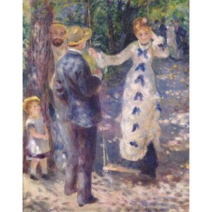 Pierre Auguste Renoir - Obrazová reprodukce The Swing, 1876, (30 x 40 cm)