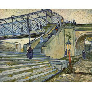 Vincent van Gogh - Obrazová reprodukce Bridge of Trinquetaille, 1888, (40 x 30 cm)