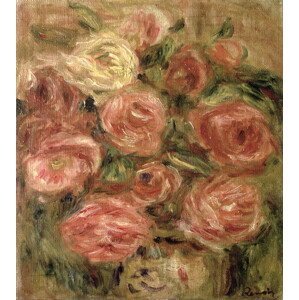 Pierre Auguste Renoir - Obrazová reprodukce Flowers, 1913-19, (35 x 40 cm)