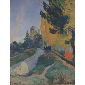 Paul Gauguin - Obrazová reprodukce The Alyscamps, Arles, 1888, (30 x 40 cm)