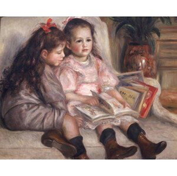 Pierre Auguste Renoir - Obrazová reprodukce Portraits of children, or The Children of Martial Caillebotte, (40 x 30 cm)