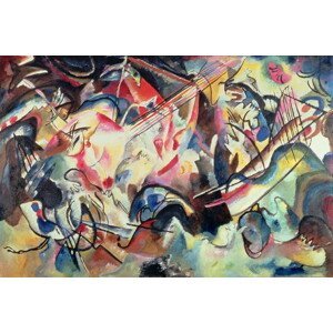 Wassily Kandinsky - Obrazová reprodukce Composition No. 6, 1913, (40 x 26.7 cm)