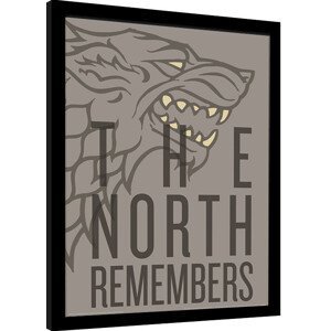 Obraz na zeď - Hra o Trůny (Game of Thrones) - The North Remembers
