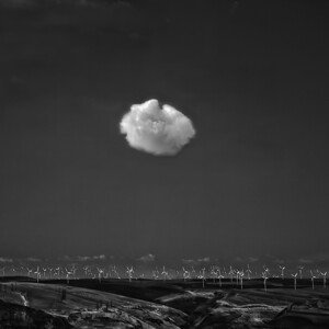 Umělecká fotografie If I Were a Cloud, Yvette Depaepe, (40 x 40 cm)