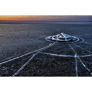 Umělecká fotografie Ice Galaxy, Eriks Zilbalodis, (40 x 26.7 cm)