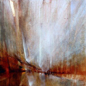 Ilustrace Horizons, Annette Schmucker, (40 x 40 cm)