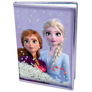 Zápisník Ledové království 2 (Frozen) - Snow Sparkles