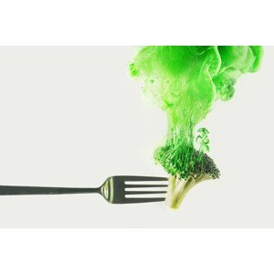 Umělecká fotografie Disintegrated broccoli, Dina Belenko, (40 x 26.7 cm)