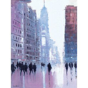 Obraz na plátně Jon Barker - Manhattan Reflections, (30 x 40 cm)