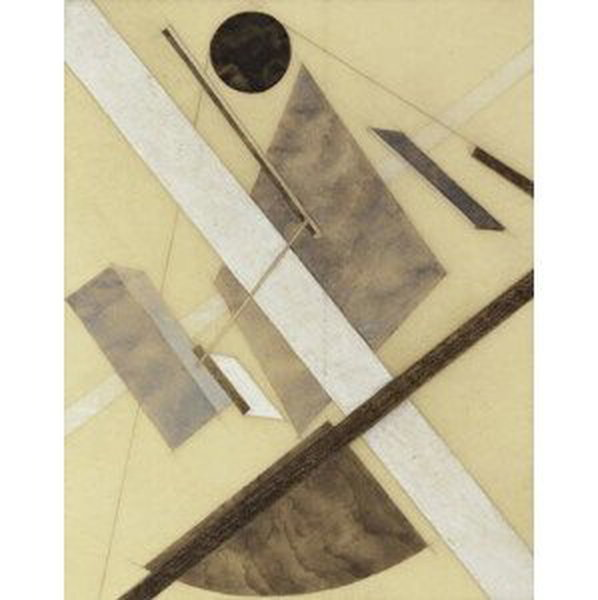 Lissitzky, Eliezer (El) Markowich - Obrazová reprodukce Proun: Path of Energy and Dynamic Flows, c.1920, (30 x 40 cm)