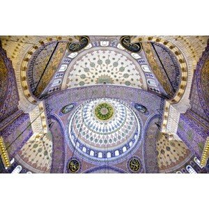 Umělecká fotografie The Blue Mosque, Nora De Angelli, (40 x 26.7 cm)