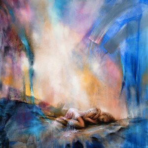 Ilustrace Sunday, Annette Schmucker, (40 x 40 cm)