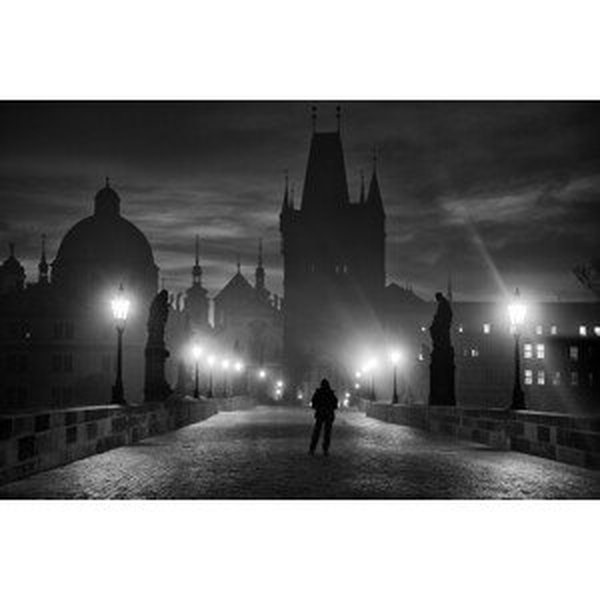 Umělecká fotografie Prague in Black & White, Marcel Rebro, (40 x 26.7 cm)