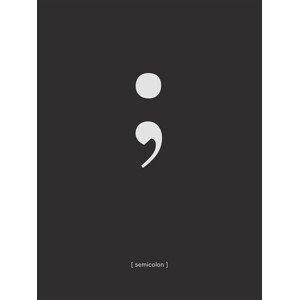 Ilustrace Semicolon, Finlay & Noa, (30 x 40 cm)