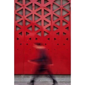 Umělecká fotografie Red street, Ali Ayer, (26.7 x 40 cm)