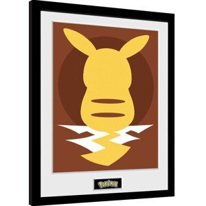 Obraz na zeď - Pokemon - Pikachu Silho 25