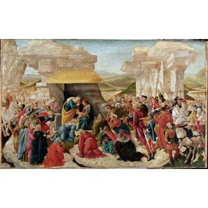 Botticelli, Sandro (Alessandro di Mariano di Vanni Filipepi) - Obrazová reprodukce The Adoration of the Magi, (40 x 24.6 cm)