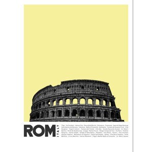 Ilustrace Col Rome 2, Finlay & Noa, (30 x 40 cm)