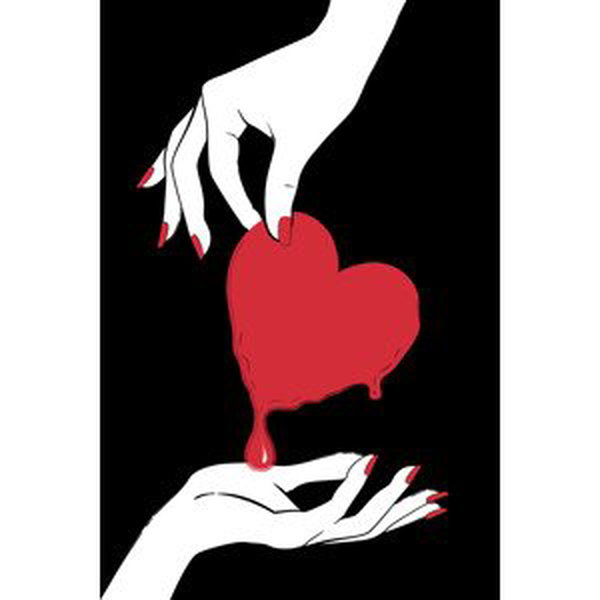 Ilustrace My heart 4U, Martina Pavlova, (26.7 x 40 cm)