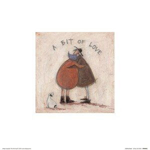 Umělecký tisk Sam Toft - A Bit of Love, (30 x 30 cm)