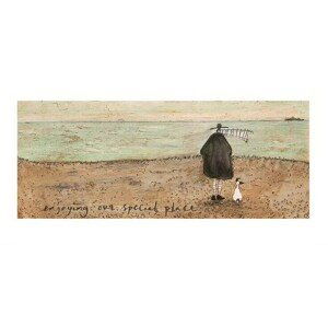 Umělecký tisk Sam Toft - Enjoying Our Special Place, (100 x 50 cm)