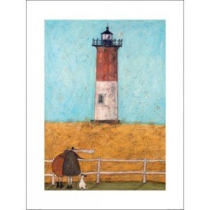 Umělecký tisk Sam Toft - Feeling the Love at Nauset Light, Sam Toft, (30 x 40 cm)