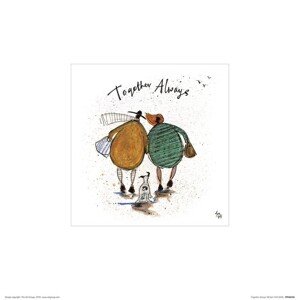 Umělecký tisk Sam Toft - Together Always, (30 x 30 cm)