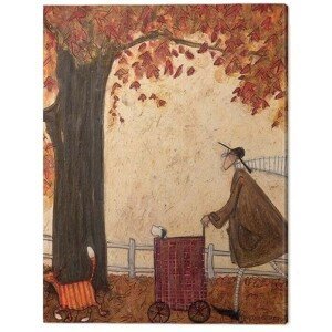 Obraz na plátně Sam Toft - Following hte Pumpkin, (40 x 50 cm)