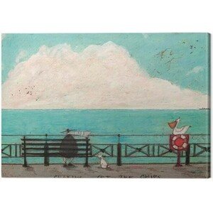 Obraz na plátně Sam Toft - Sharing Out the Chips, (40 x 30 cm)