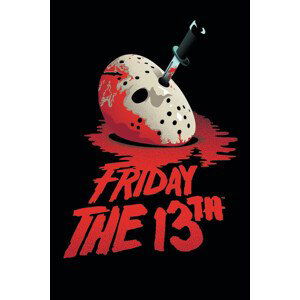 Umělecký tisk Friday the 13th - Blockbuster, (26.7 x 40 cm)