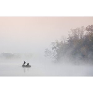 Umělecká fotografie Foggy morning, Mountain Cloud, (40 x 26.7 cm)