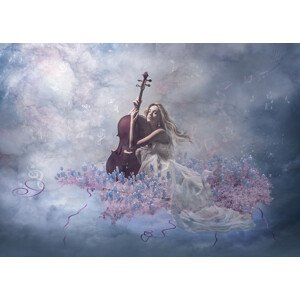 Umělecká fotografie Music of the soul, Natalia Simongulashvili, (40 x 30 cm)
