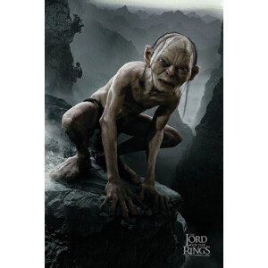 Umělecký tisk Pán prstenů - Gollum, (26.7 x 40 cm)