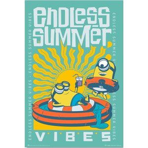 Plakát, Obraz - Minions - Endless Summer Vibes, (61 x 91.5 cm)