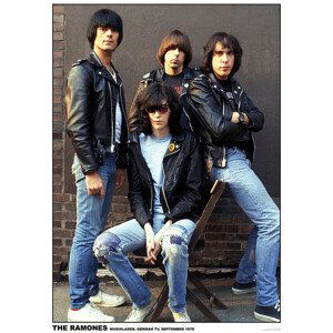 Plakát, Obraz - Ramones - Germany 1978, (59.4 x 84.1 cm)