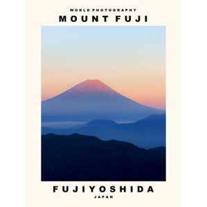 Ilustrace Mount Fuji (Fujiyoshida, Japan), (30 x 40 cm)