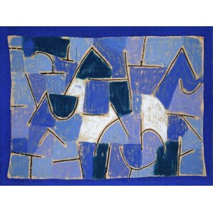 Obrazová reprodukce Blue Night - Paul Klee, (40 x 30 cm)