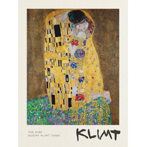 Obrazová reprodukce The Kiss - Gustav Klimt, (30 x 40 cm)