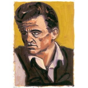 Hayward, Sara - Obrazová reprodukce Johnny Cash, 2080, (30 x 40 cm)