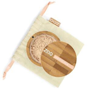 ZAO Hedvábný minerální make-up 509 Sand beige 15 g bambusový obal