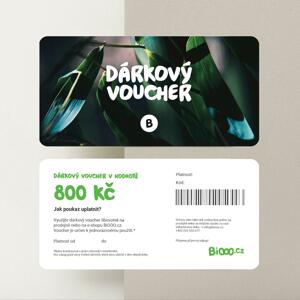 BiOOO Dárkový voucher 800 Kč 1 ks