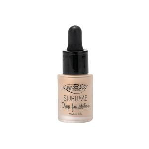 puroBIO cosmetics Tekutý make-up 01 s SPF 10 19 g