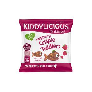 KIDDYLICIOUS Crispy Tiddlers rybičky křupavé malinové 12 g