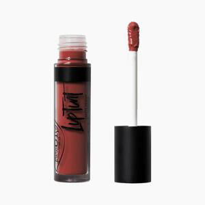 puroBIO cosmetics LipTint Tekutá rtěnka 07 chocolate red 4 ml